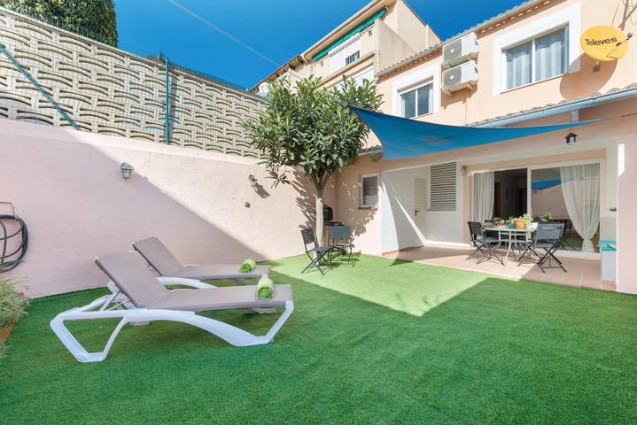 Ca Na Rosa (Es Portitxol) - Bonita casa en Es Portitxol, con terraza y a sólo 280 m de la playa. Wifi Gratis in El Molinar, Palma