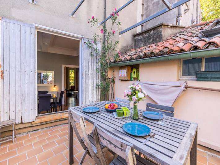 Vakantiehuis voor 6 personen, met terras in Montpellier