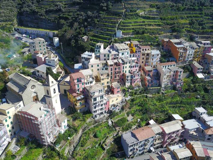 Apartamento entero, Apartamento 'Seashell' con vistas al mar y Wi-Fi in Manarola, Riomaggiore Municipio