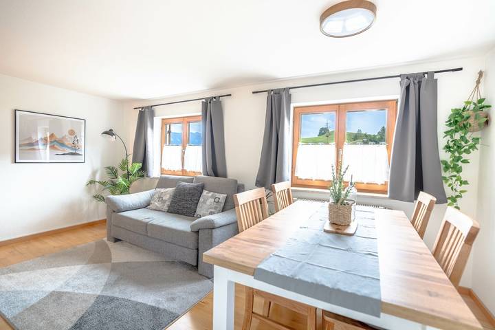Ferienwohnung für 4 Personen, mit Garten in Blaichach