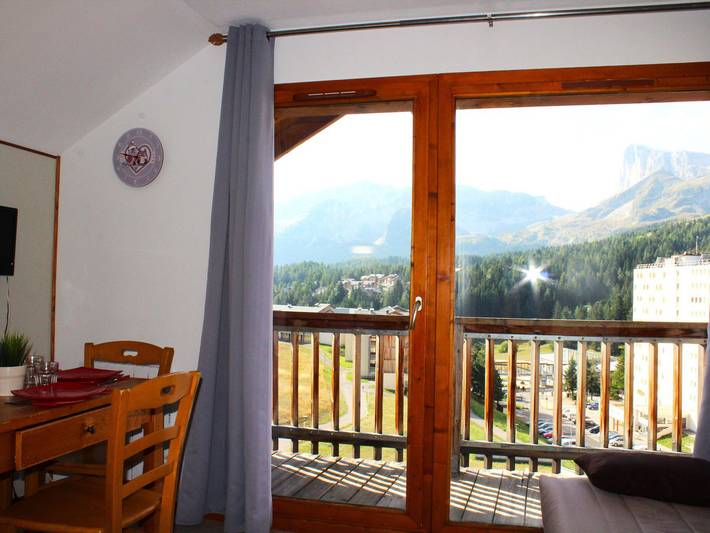 Chalet pour 4 personnes, avec balcon dans SuperDévoluy