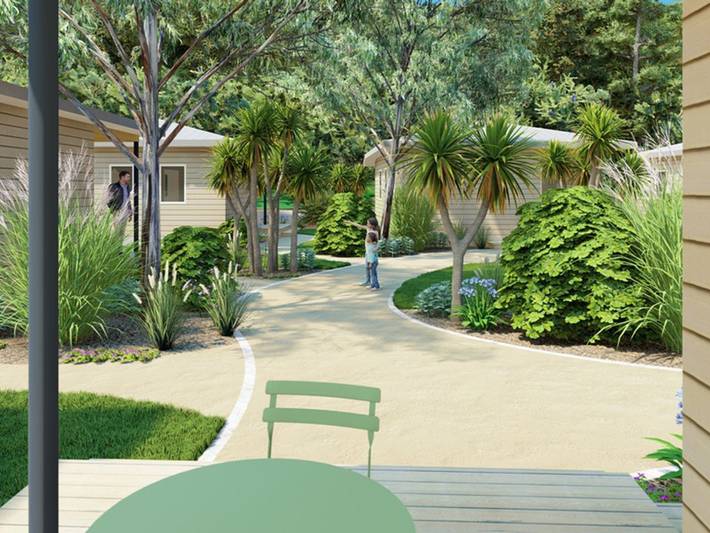 Chalet pour 6 personnes, avec piscine et terrasse, animaux acceptés