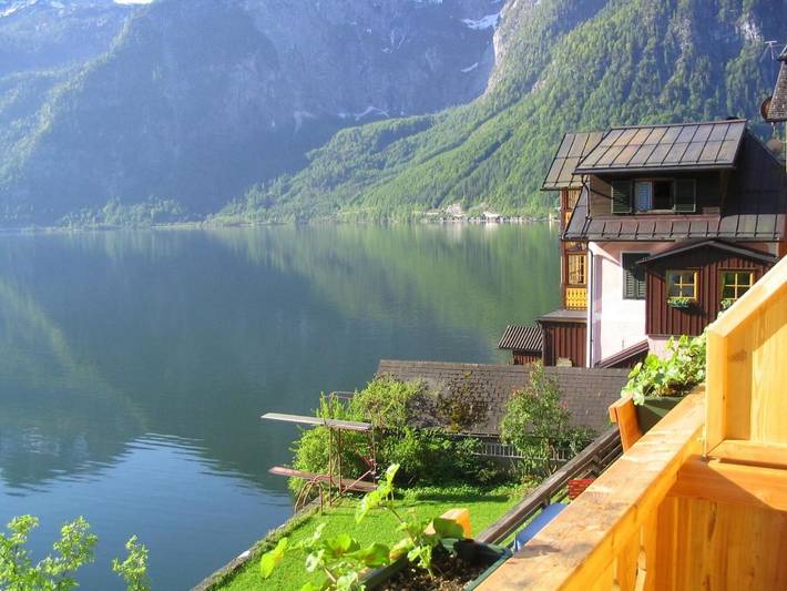 Ferienhaus für 2 Personen, mit Balkon und Terrasse sowie Garten und Sauna in Hallstatt - 2