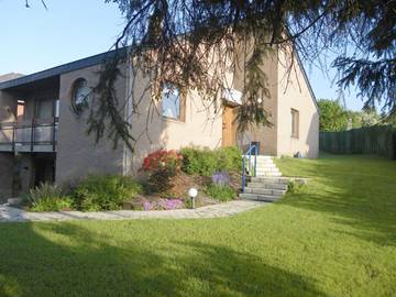 Chambre d’hôte pour 3 personnes, avec jardin, animaux acceptés à Soumagne