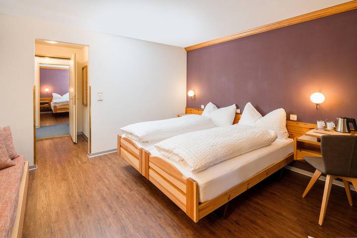 Doppelzimmer, Süd in Saas-Almagell, Walliser Alpen