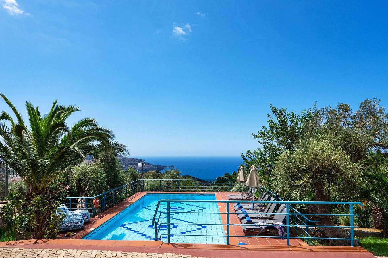 Holiday house with private pool for 10 persons approx. 217 qm in Sellía, Crete (West Crete) in Rethymno region