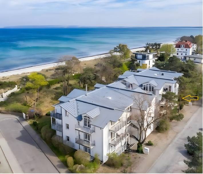 Ferienwohnung für 4 Personen, mit Balkon und Garten in Breege - 2