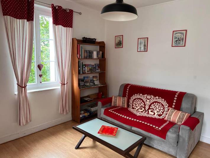 Appartement de vacances pour 5 personnes, avec jardin et vue