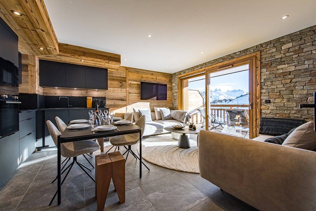 Apartamento vacacional entero, Apartment for 6 people in a new residence in the slopes in La Toussuire, Fontcouverte-la Toussuire