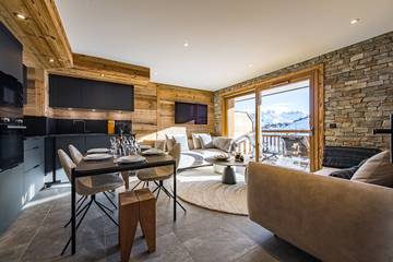 Cottage pour 6 personnes, avec balcon/terrasse dans La Toussuire