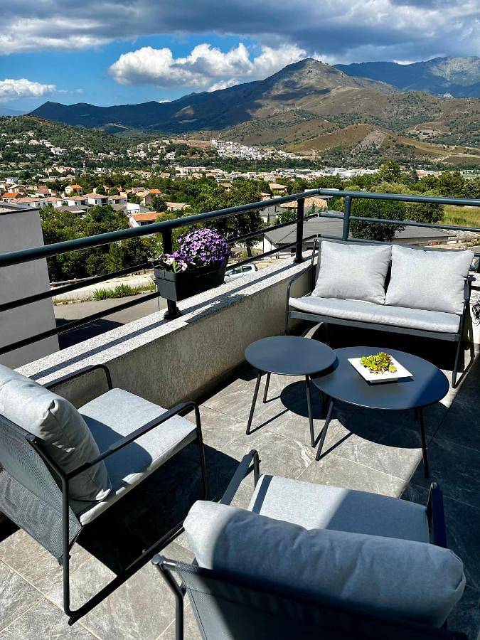 King Room with Mountain View in Corte, Parc naturel régional de Corse