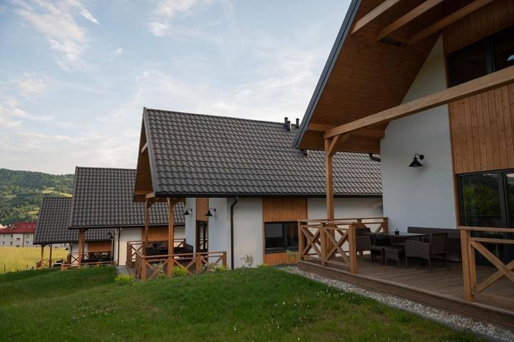 Location de vacances pour 6 personnes, avec sauna ainsi que vue et jardin à Szczawnica - 3