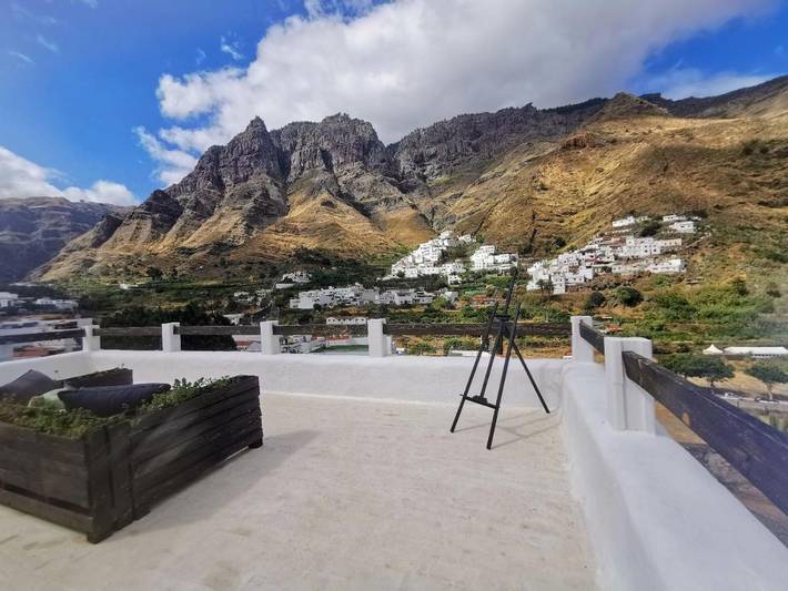Casa rural para 4 personas, con Balcón y Terraza además de Jardín y Vistas en Valle de Agaete - 3