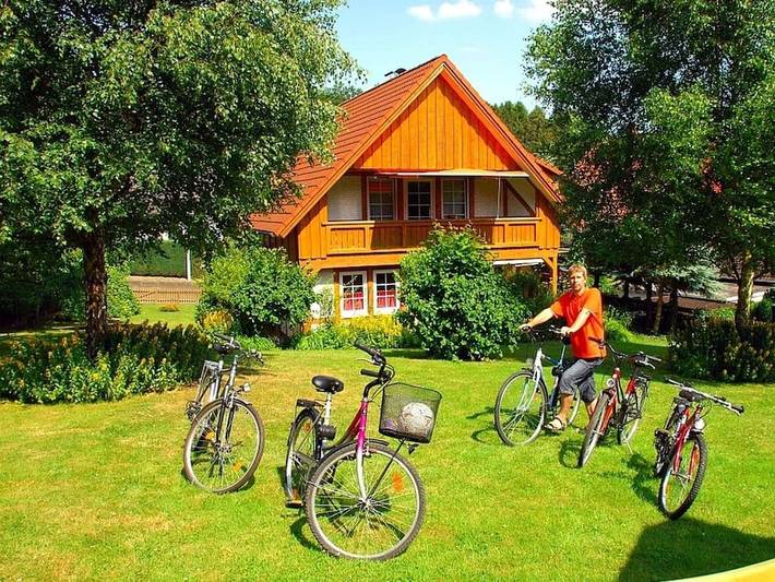 Chalet für 5 Personen, mit Terrasse und Garten im Teutoburger Wald