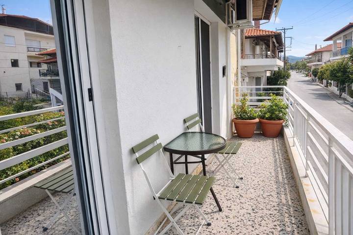Vacation rental for 4 people, with balcony/terrace, kid friendly in Pieria