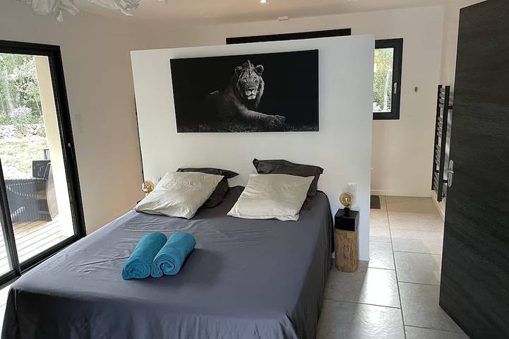 Location de vacances pour 10 personnes, avec jardin et terrasse, animaux acceptés à Labastide-de-Virac - 2