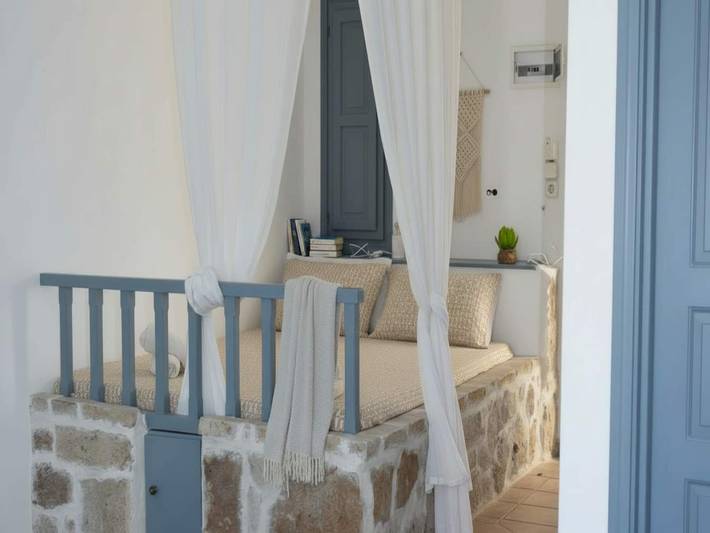 Gîte pour 3 personnes, avec balcon/terrasse dans Patmos - 4