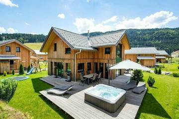 Chalet für 12 Personen, mit Sauna und Garten sowie Whirlpool, kinderfreundlich in Murau