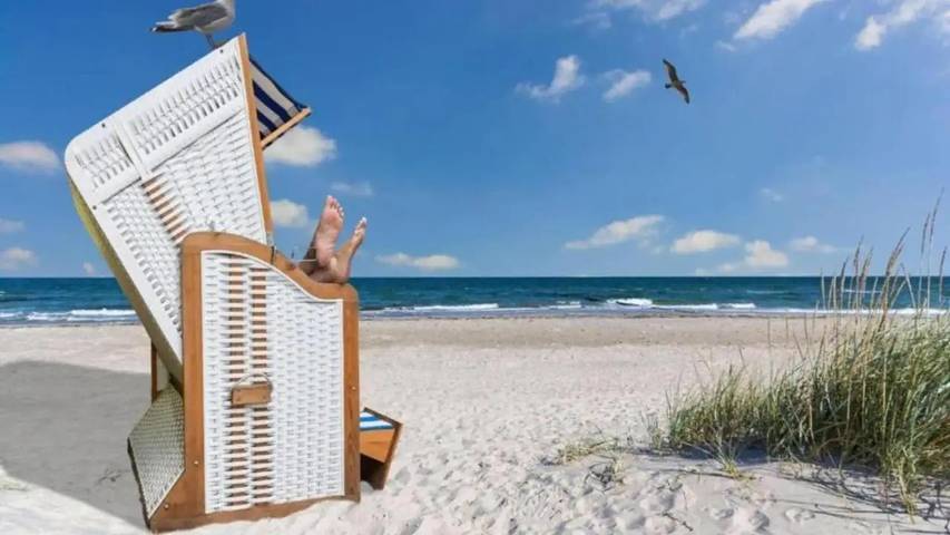 Ferienwohnung für 5 Personen, mit Balkon und Garten sowie Sauna in Timmendorf - 3