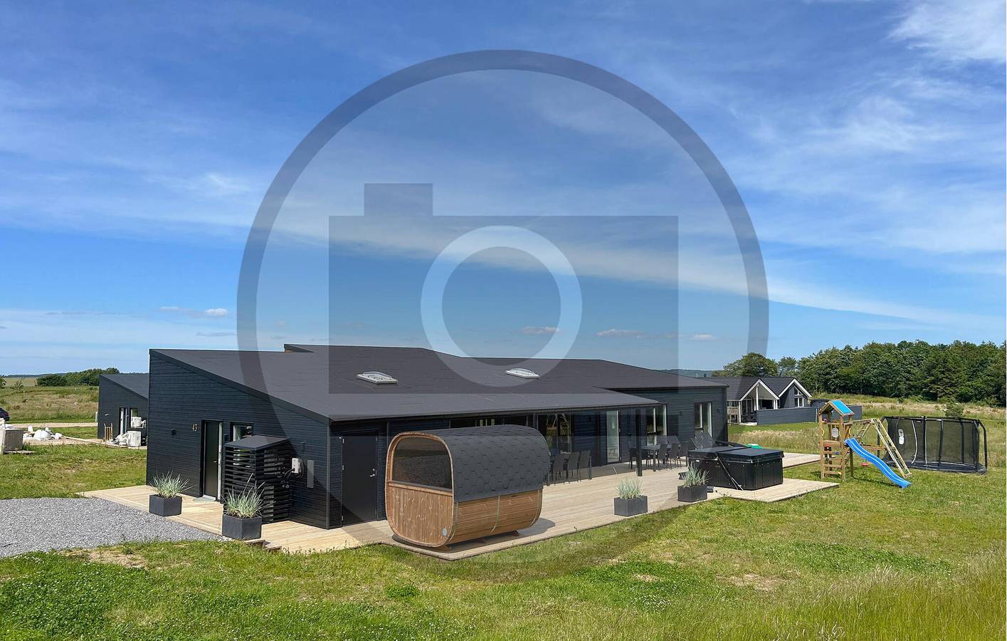 Ferienhaus für 14 Personen mit Terrasse in Mørkholt, Børkop