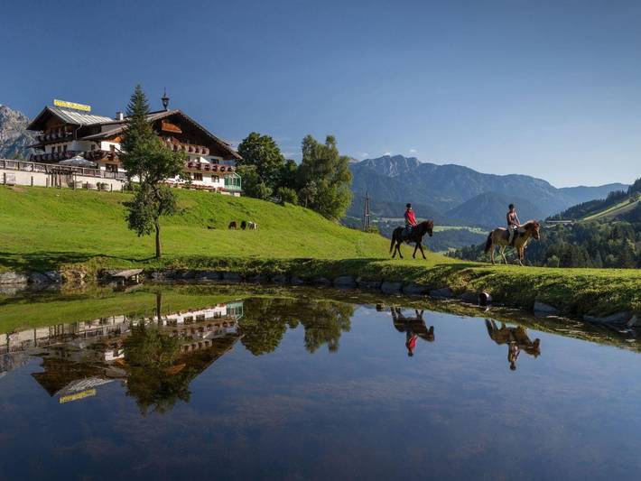 Hotel für 2 Personen, mit Terrasse und Garten, mit Haustier in Rohrmoos