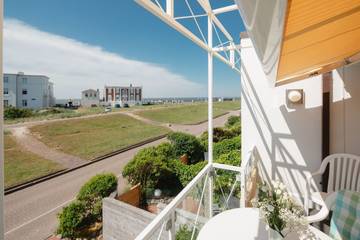 Ferienwohnung für 2 Personen, mit Balkon auf Norderney