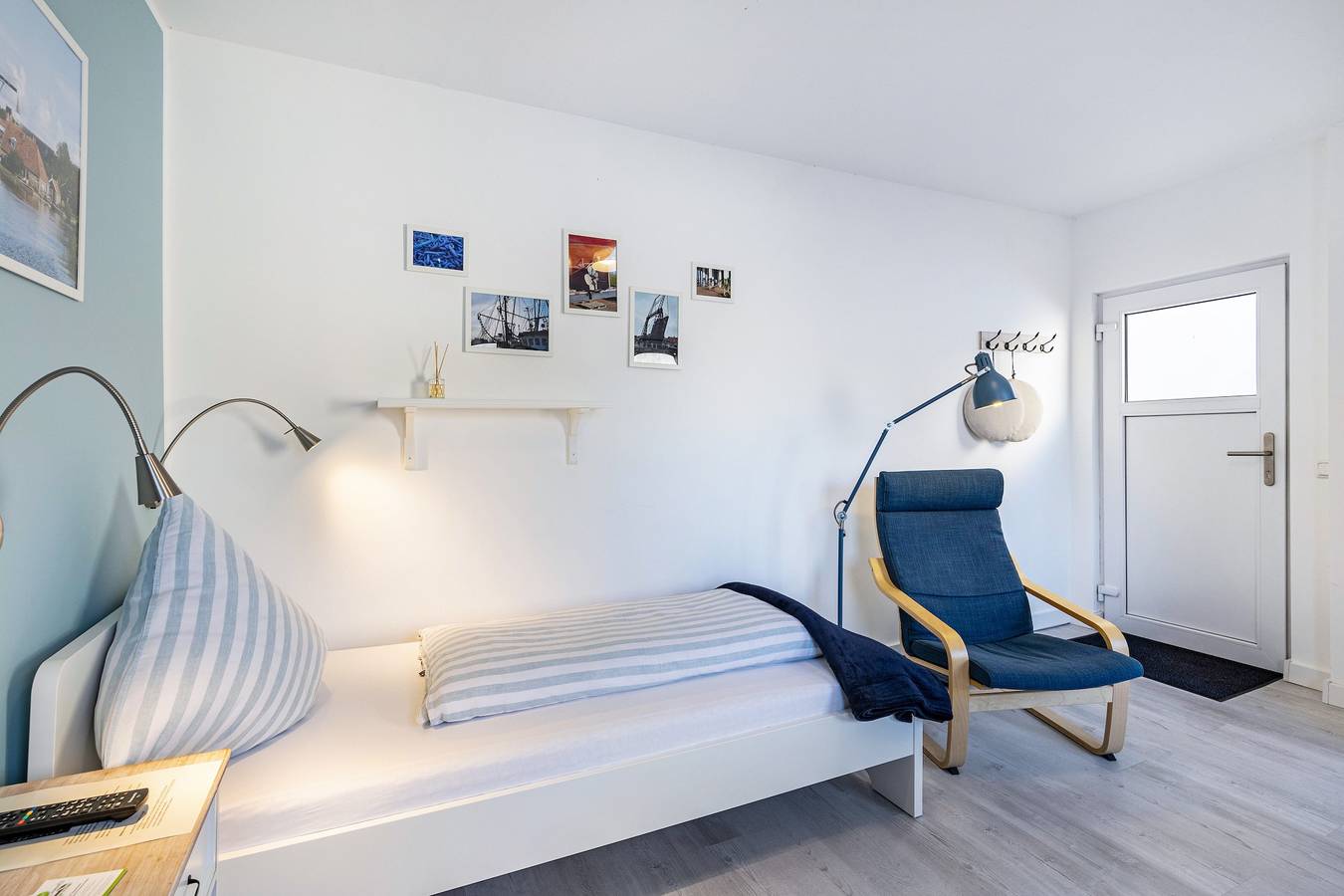Ganzes Studio, Einzimmerapartment "Friesenstube" mit Privatterrasse, Gemeinschaftsgarten und Wlan in Kerken, Niederrhein