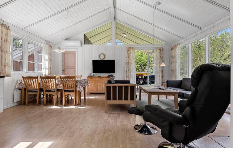 Ferienhaus für 6 Personen mit Terrasse in Ertebølle, Limfjord in Nordjütland