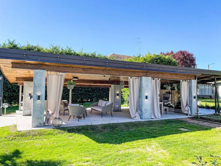 Ferienwohnung für 4 Personen, mit Pool und Garten im Piemont - 4