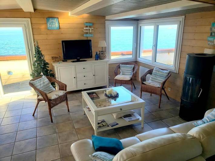 Location de vacances pour 6 personnes, avec vue et jardin dans Plage de Hacqueville - 2