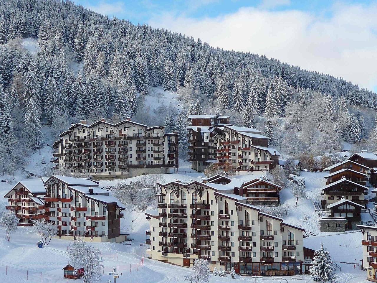 Apartamento entero, Résidence Kalinka - Apartamento dúplex 4 piezas 9 personas (210) in La Tania, La Perrière