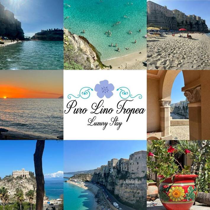 Gîte pour 4 personnes, avec vue ainsi que terrasse et piscine à Tropea - 2