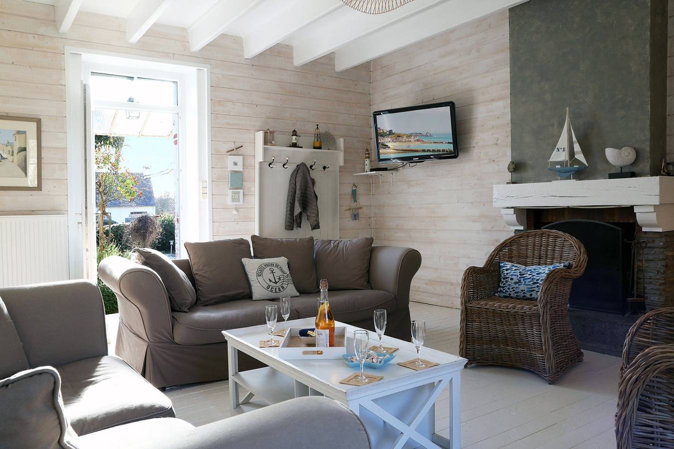 Maison La P'Tite Cancalaise, cosy, au calme, avec jardin in Cancale, Baie du Mont-Saint-Michel