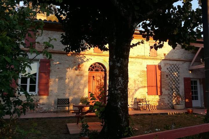 Location de vacances pour 10 personnes à Saint-Vincent-Lespinasse