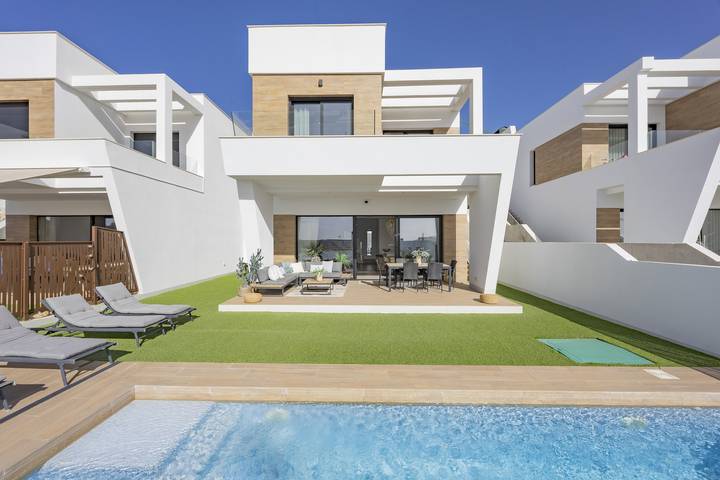 Villa 'Campana Garden 52' con vistas a la montaña, Wi-Fi y aire acondicionado in Golf Bahia, Finestrat
