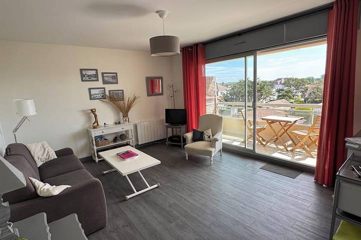 Ferienwohnung für 4 Personen, mit Balkon in Le Touquet-Paris-Plage