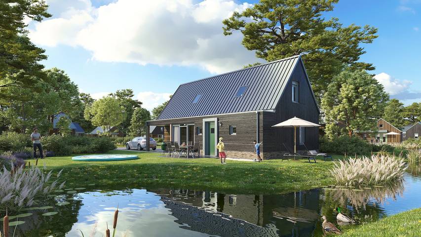 Ferienhaus für 6 Personen, mit Terrasse und Garten - 1