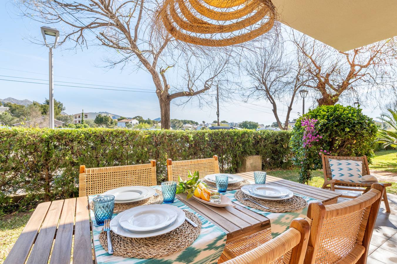 Ferienhaus 'Apt Con Piscina Y Jardín' mit Gemeinschaftspool, Wlan und Klimaanlage in Port de Pollença, Pollença