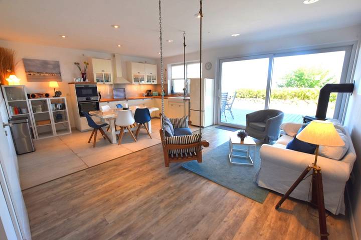 Ferienhaus mit Meerblick für 4 Personen, mit Garten und Terrasse sowie Sauna in Deutschland - 3