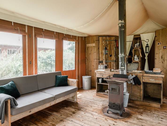 Camping für 6 Personen, mit Garten, mit Haustier in den Niederlande - 2