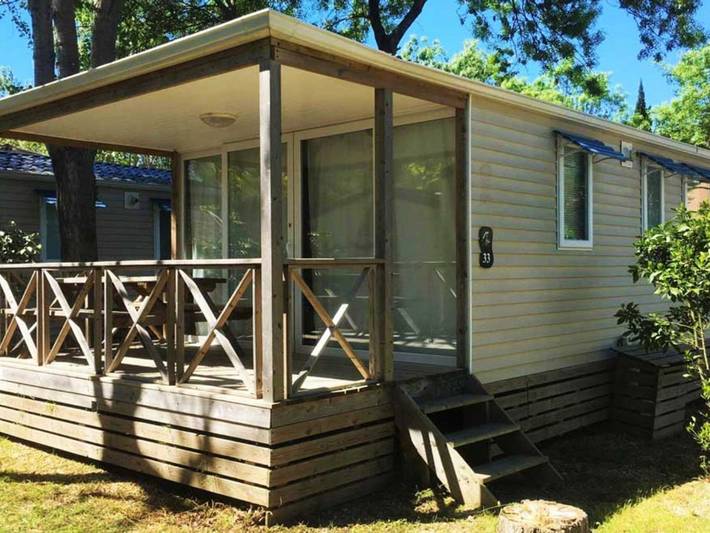 Mobile home for 6 people, with terrace and pool, with pets - 1