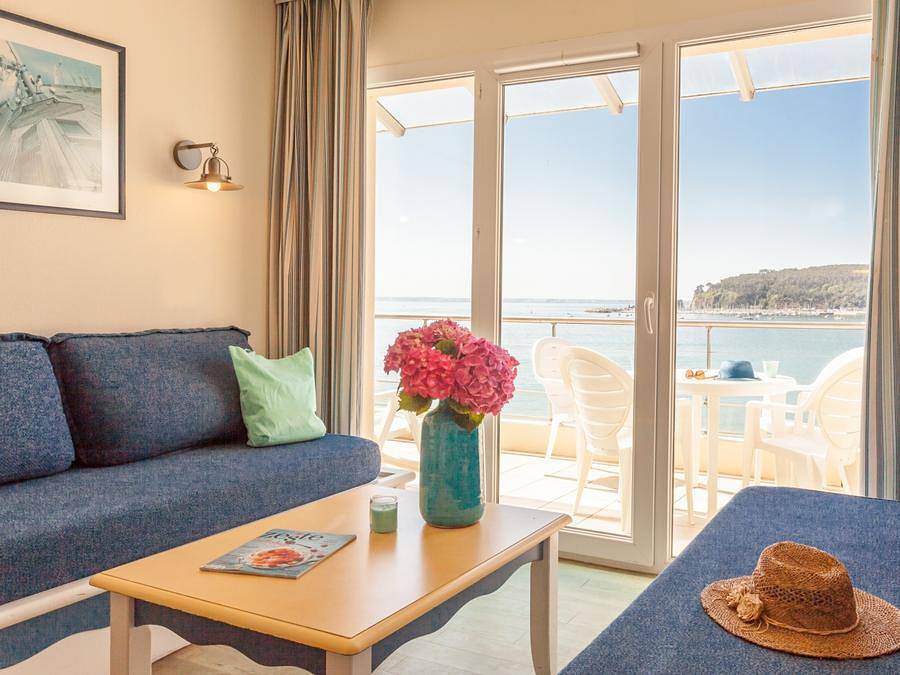Appartement entier, Pierre & Vacances Résidence Cap Morgat - Appartement 4 personnes - 1 chambre - Terrasse ou balcon in Morgat, Crozon