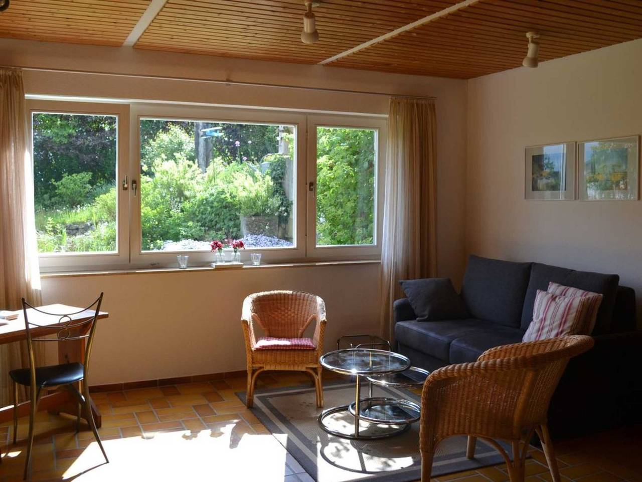 Ganze Ferienwohnung, Haus Koch - 1-Raum-Appartement Koch Nr. 2, Dusche/Wc, 36 qm, Eg in Bermatingen, Region Bodensee-Oberschwaben