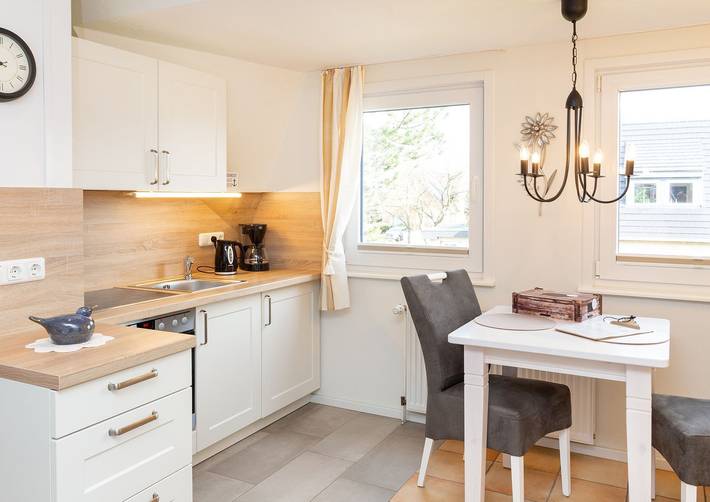 Ganze Wohnung, Kleine Perle: Süße kleine Ferienwohnung, Amrum, ruhige Lage, Strandkorb, Garten in Nordfriesische Inseln (Schleswig-Holstein) (Schleswig-Holstein), Norddorf