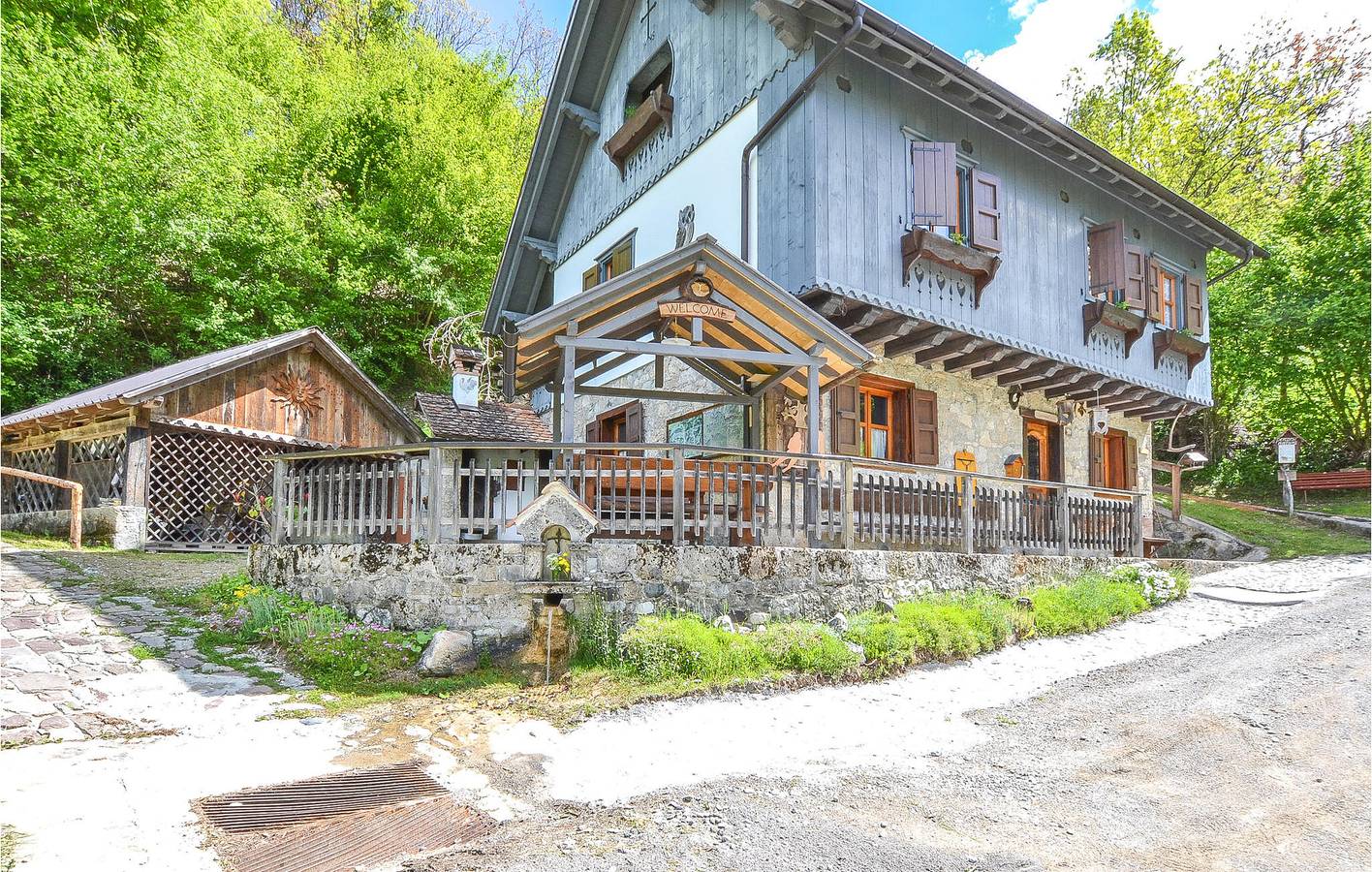 Gemütliches 1BR Apartment in der Nähe von Stadt & Fluss in Comeglians, Südliche Karnische Alpen