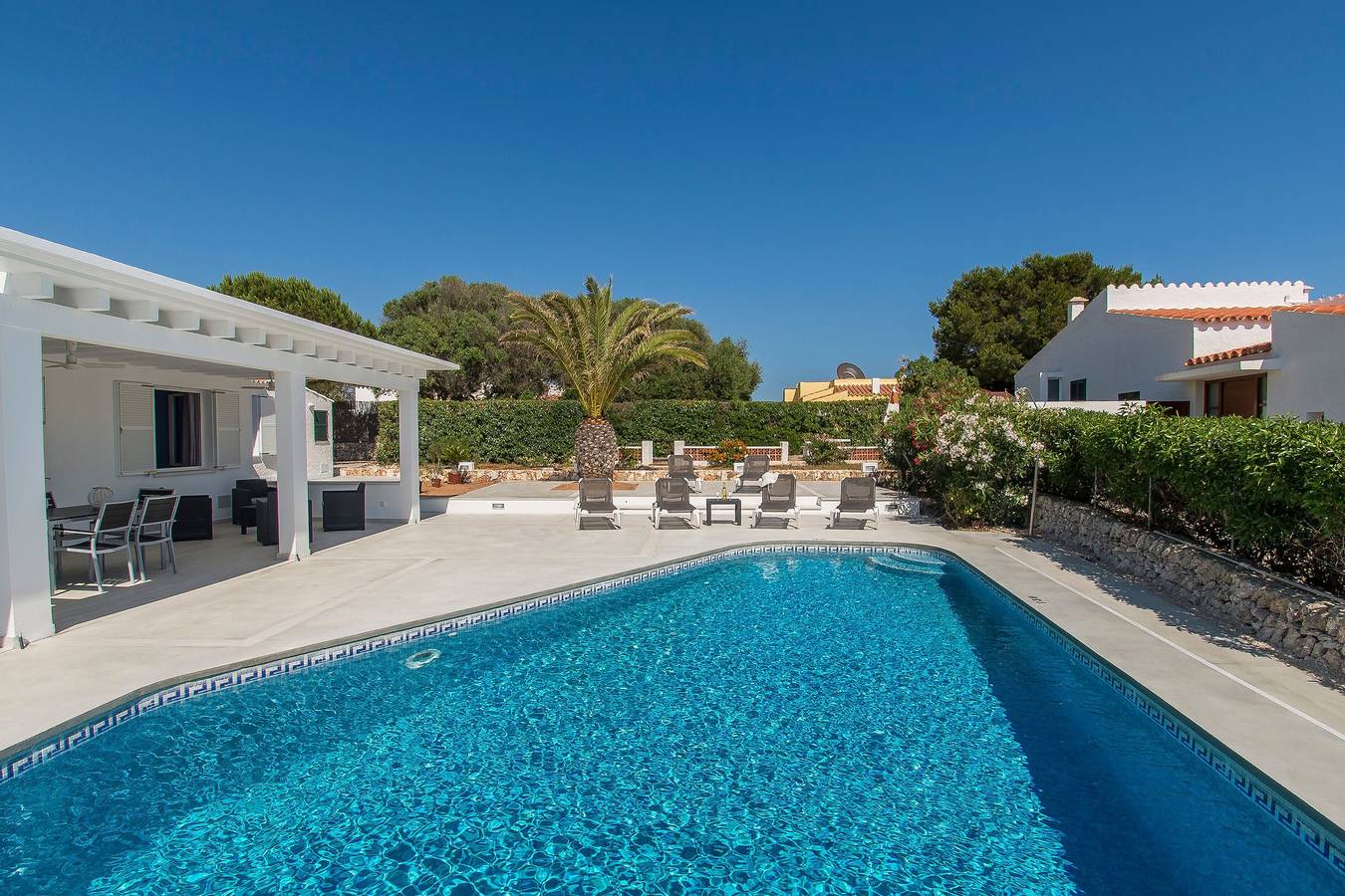 Superbe terrasse avec vue sur la mer - Villa Eva in Binibeca, Sant Lluís