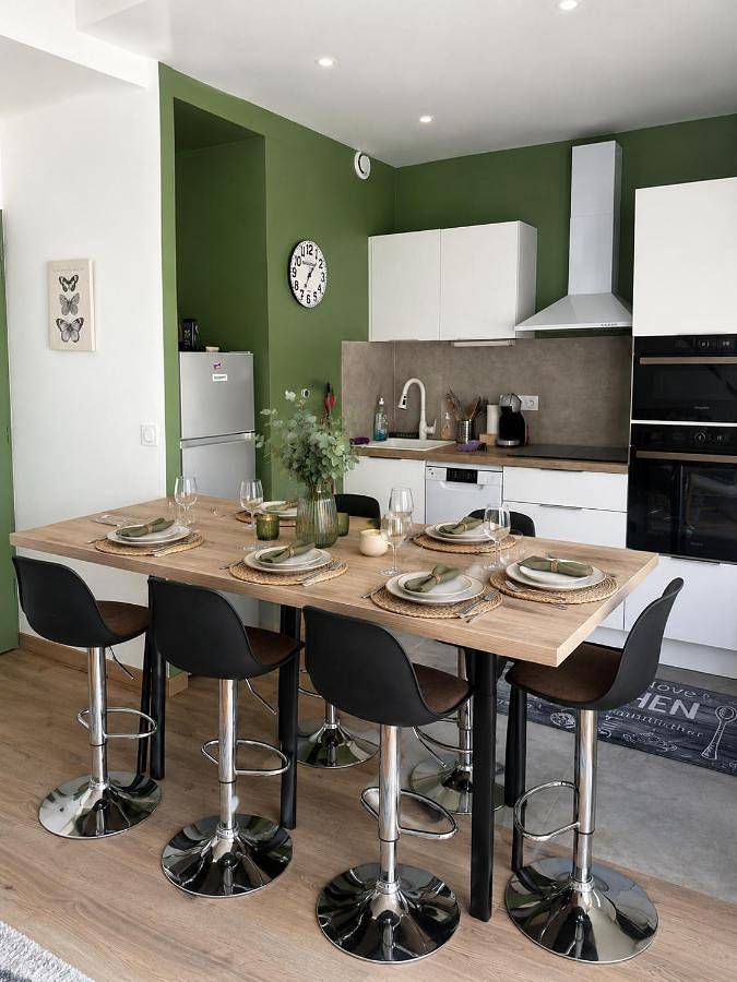 Gîte pour 6 personnes, avec terrasse et vue à Claix - 4