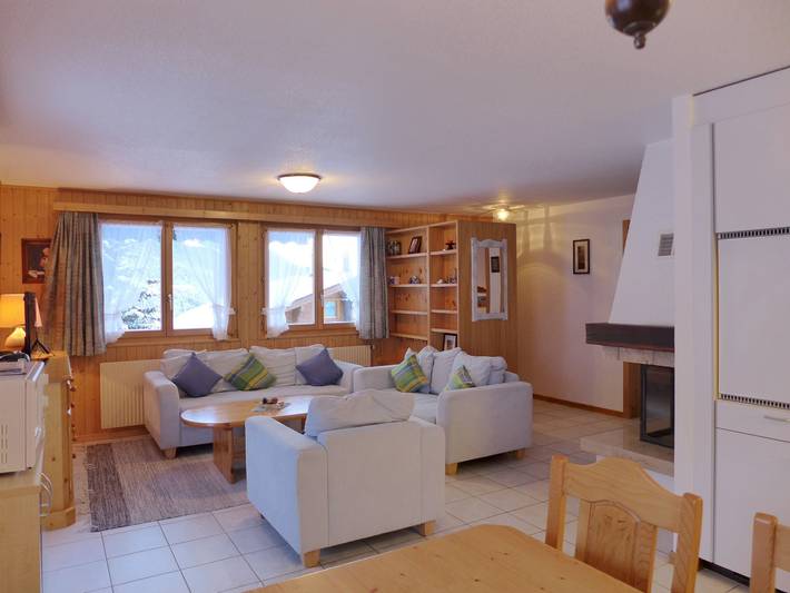 Ganze Wohnung, Chalet Papillon in Bürchen, Walliser Alpen