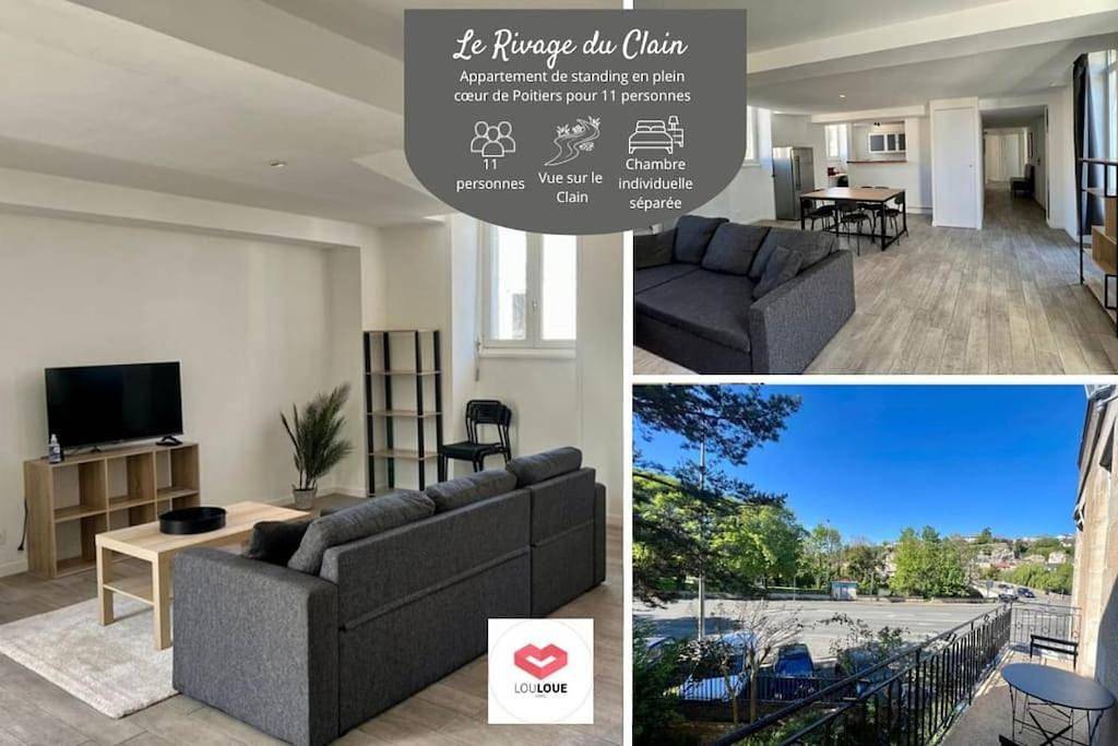 Appartement entier, Apartment in Poitiers, Vienne (France)