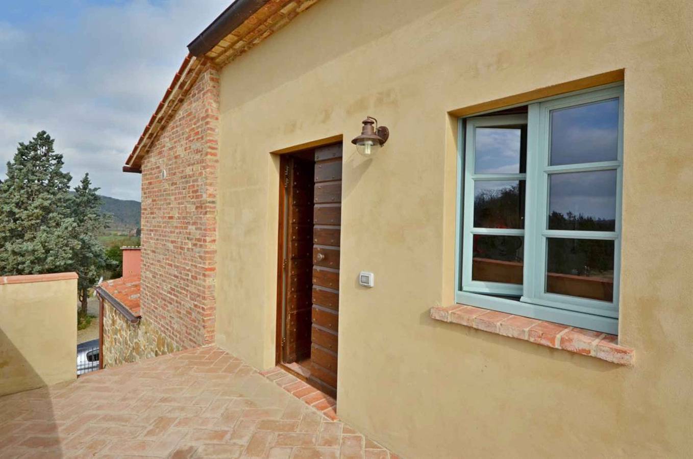 Geheel vakantieappartement, Vakantiewoning met terras, airco en internet  in Trequanda, Provincie Siena